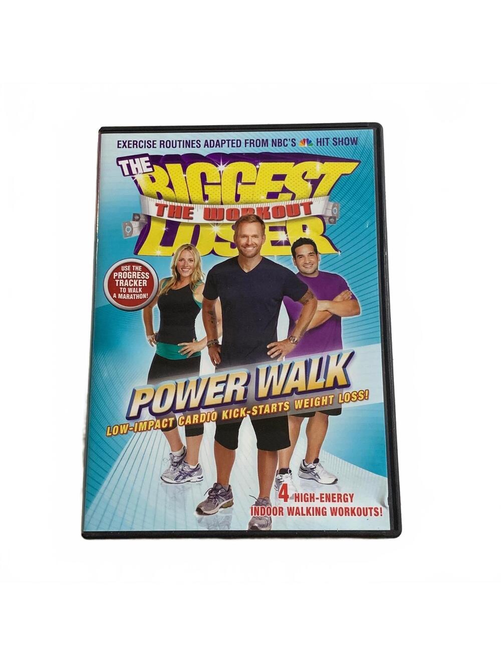 The Biggest Loser Power Walk DVD 2010 Bob Harper Low-Impact Workouts